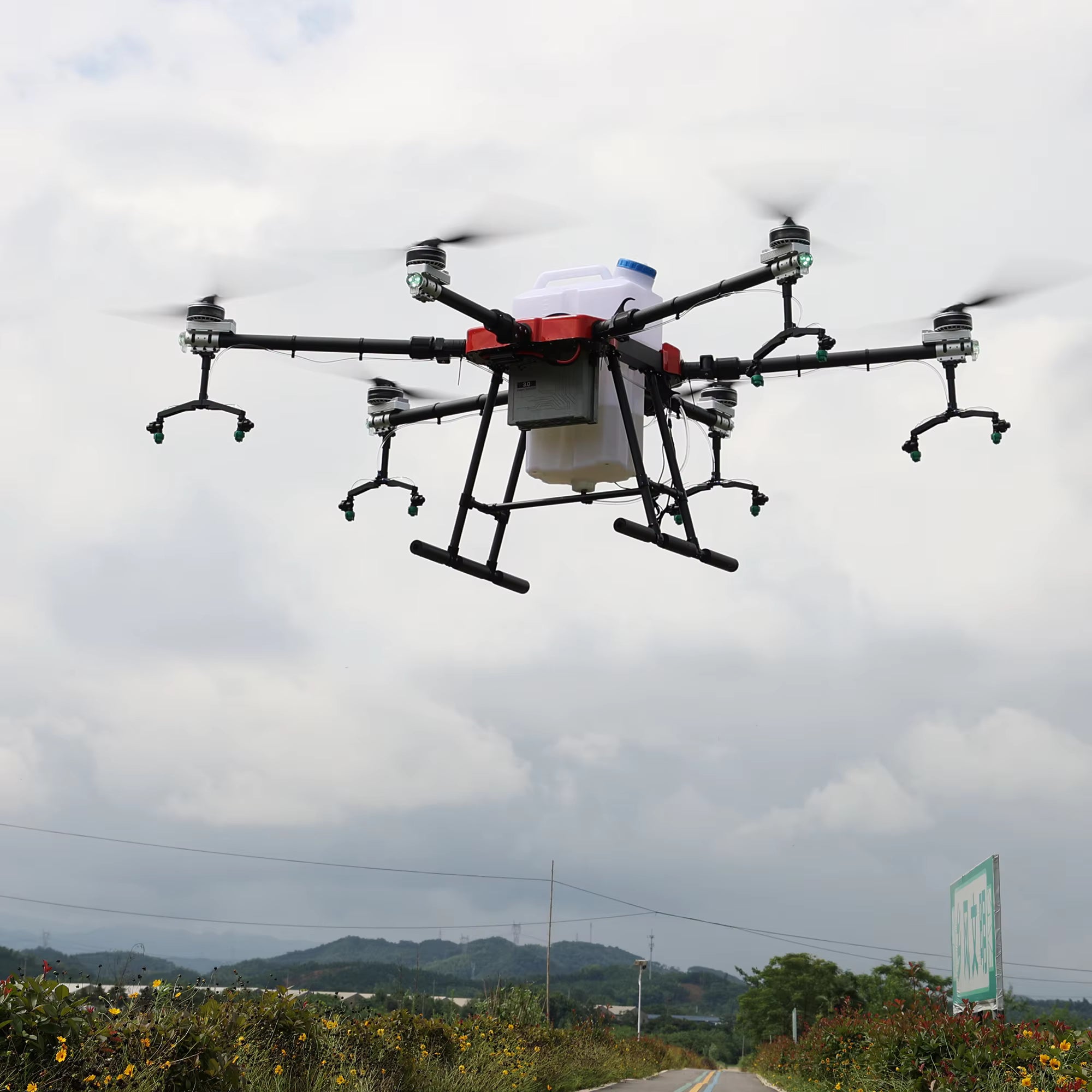 6 Axis 17L Agriculture Drone with 4K Camera and GPS