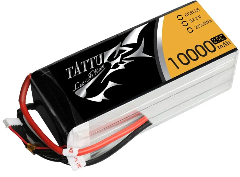 High Quality Tattu 10000mAh 22.2V 25c 6s1p Lipo Battery for Agriculture Drone