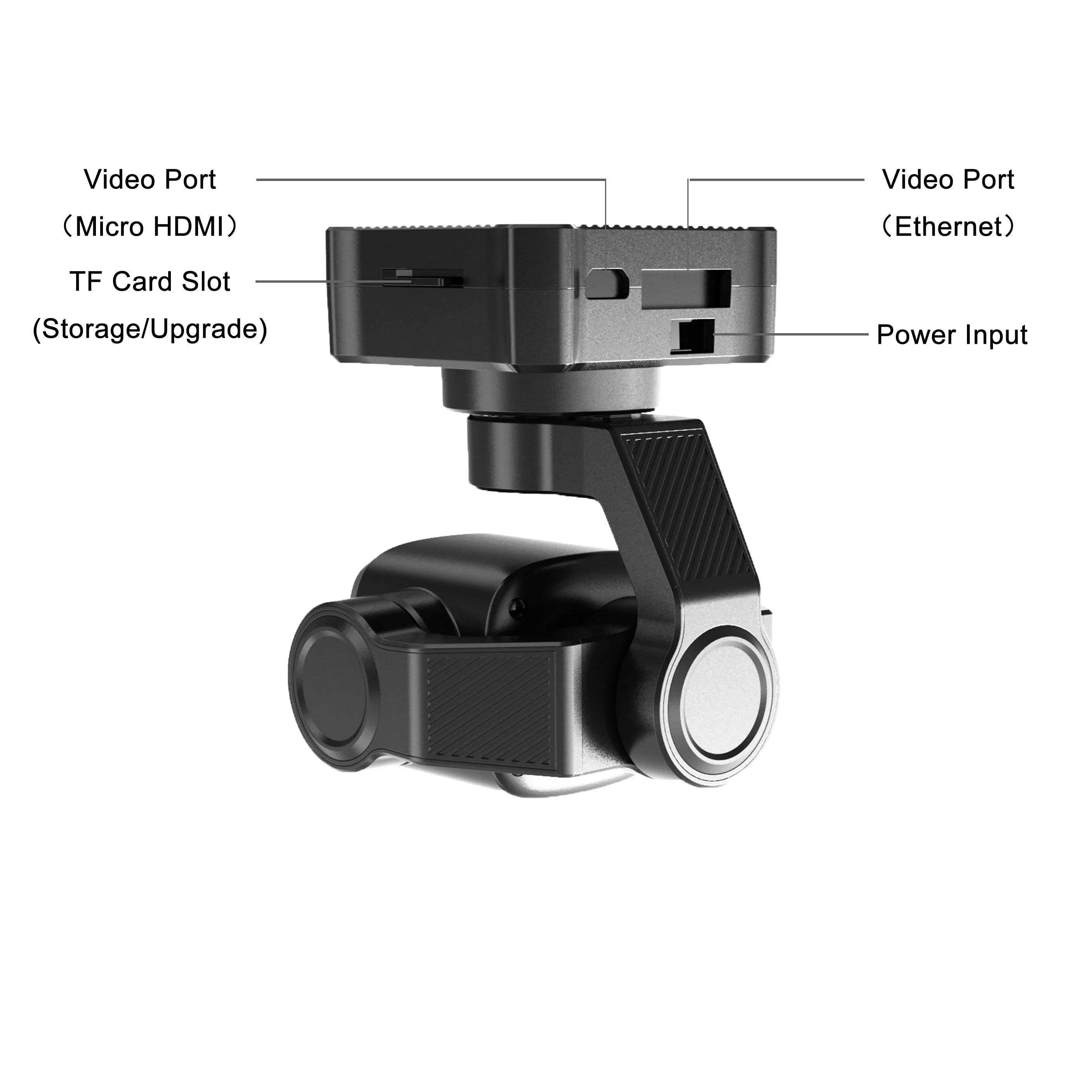 A8 Mini 4K 8MP Ultra HD 6X Digital Zoom Gimbal Camera with 1/1.7" Sensor Hdr Starlight Night Vision 4K Resolution Mini
