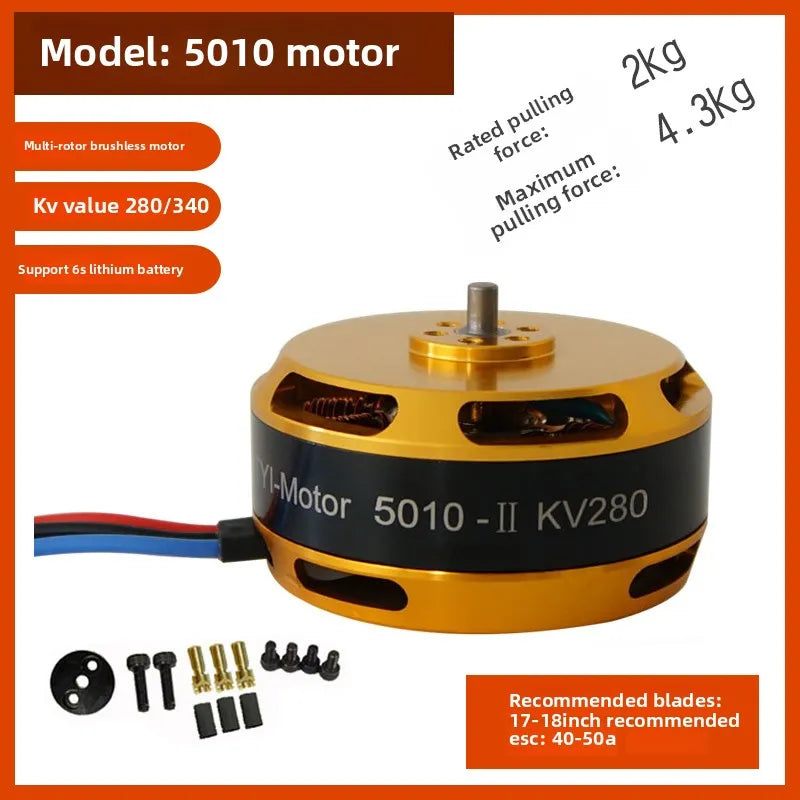 5010 Brushless Motor High Power Kv280/Kv340 for Fpv Racing Drone