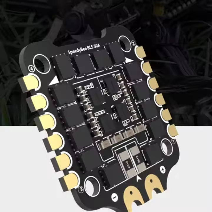 2024 Speedybee F405 V3 50A Stack Bls 50A 4-in-1 Electric Adjustable 30.5 X 30.5 mm Mounting Holes for Fpv