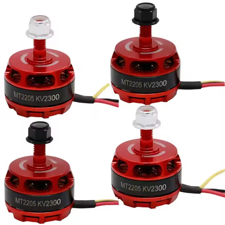 Mini 2205 2300kv DC Brushless Motor for RC DIY Aircraft Quadcopter Drone Long Range Electric Power Uav Lipo Drones Accessories