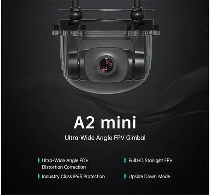 Siyi A2 Mini Super Wide-Angle Fpv Gimbal 1080 Starlight Night Vision, Industrial Grade Three-Proof, Inverted Mode Drone Camera Uav Camera