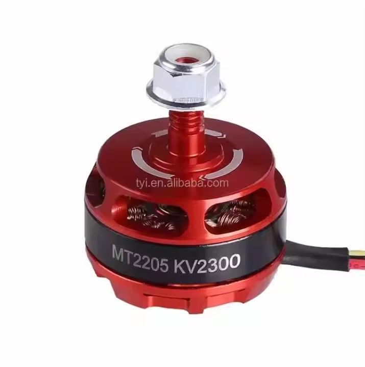 Mini 2205 2300kv DC Brushless Motor for RC DIY Aircraft Quadcopter Drone Long Range Electric Power Uav Lipo Drones Accessories