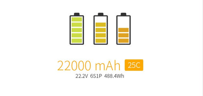 Tattu Plus Intelligent 22000mAh 25c 22.2V 6s1p Lipo Battery Tattu Smart Drone Battery for Agricultural Sprayer