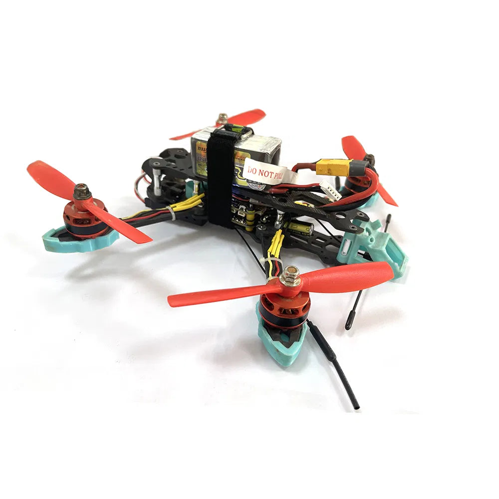 5-Inch Red Propeller Mini RC Aircraft 4-in-1 Camera Fpv Drone 2km Remote Control Image Transmission Small Traversing Machine
