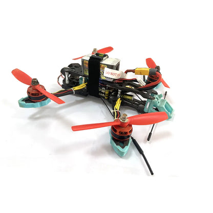 5-Inch Red Propeller Mini RC Aircraft 4-in-1 Camera Fpv Drone 2km Remote Control Image Transmission Small Traversing Machine