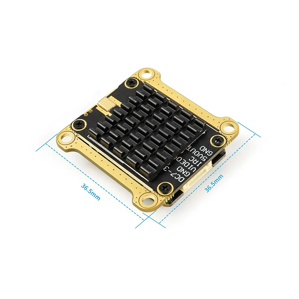 Geprc Rad Vtx 5.8g 2.5W Pitmode 2500MW Output Long Distance Transmitter Irc Tramp Support Microphone for FPV Racing Drone
