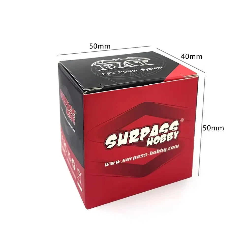 Efficient Surpass Hobby S2808 1500kv/1900kv Brushless Motor for Fpv Racing 4-6s Iipo Repair Uav Accessories Traverseparts