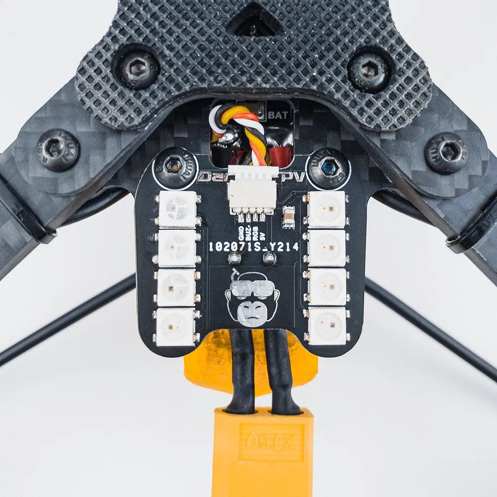 Darwin Fpv Darwin129 280mm 7 Inch 3~5s Fpv Racing RC Drone PNP Quadcopter F405 FC 50A 4in1 ESC Vtx 1500tvl Camera 1800kv Motor GPS