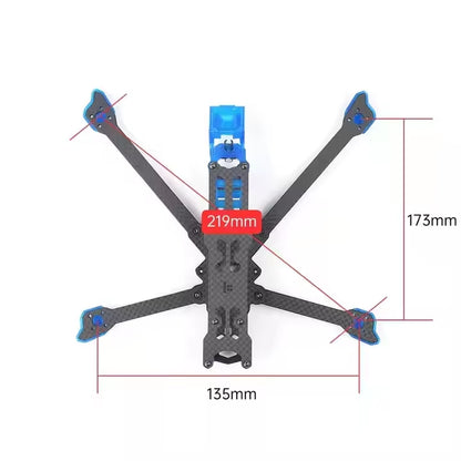Chimera5 5 Inch Fpv Frame Kit 219mm HD Digital Video Transmission Traversal