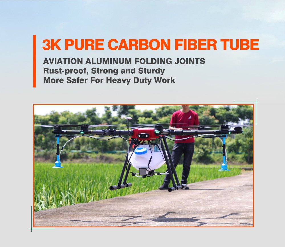 8-Axis 10L Agricultural Sprayers Drone Retail Agriculture Drone Sprayer