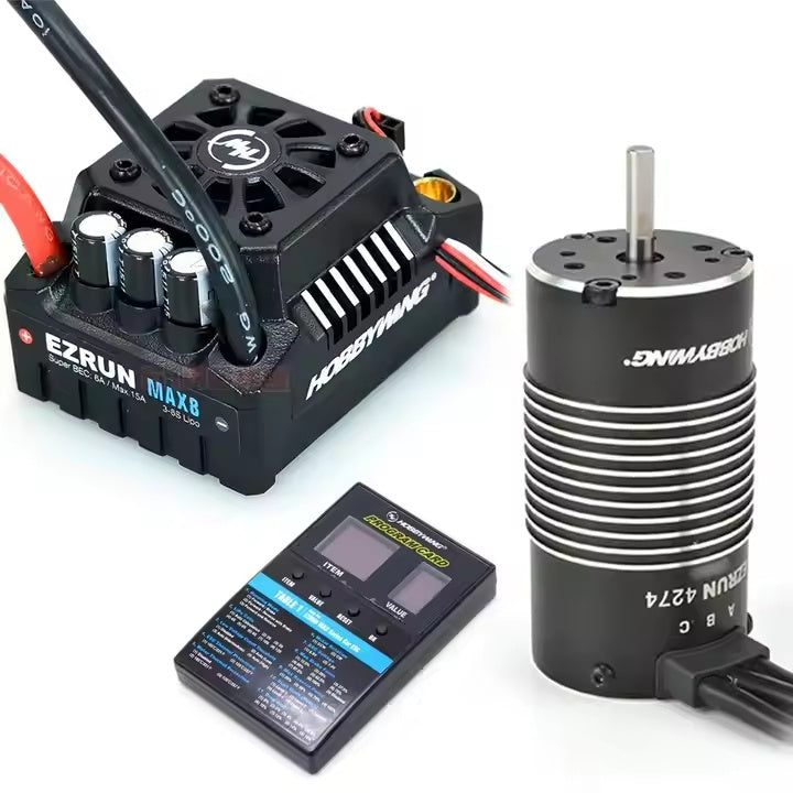 Ezrun Max8 V3 150A Waterproof Brushless ESC 4274/4268 Brushless Motor Combo RC Accessories