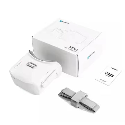 Betafpv Vr03 5.8GHz Fpv Goggles for RC Racing Drones with Accessory Pack