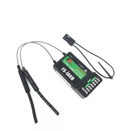 Flysky Fs-I6 2.4G 6CH Remote Control Transmitter with Ia6/Ia6b Receiver for Fpv Drones