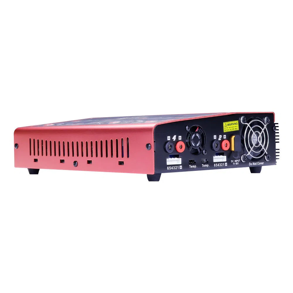 EV-Peak Cq3 100W X 4 RC Multi-Functions 4 Channel Smart Intelligent Balance Charger for Lipo Lihv Life NiMH NiCd Pb Battery Uav