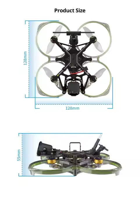 Betafpv Pavo 30 HD Digital Vtx Foldable 4K Camera Mini Fpv Drone with GPS