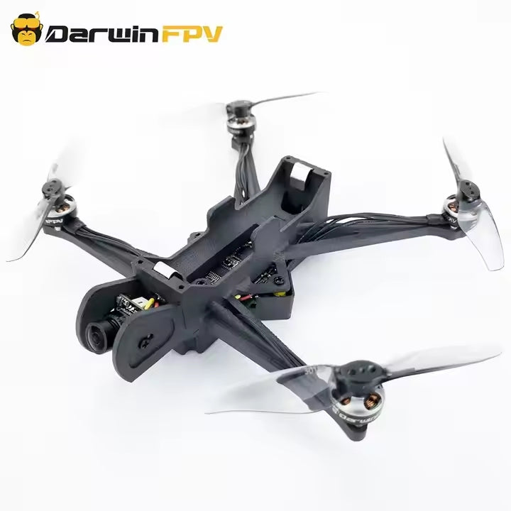 Darwin Fpv Brushless Racing Uav Drone with 18650 Battery for Indoor and Outdoor Use