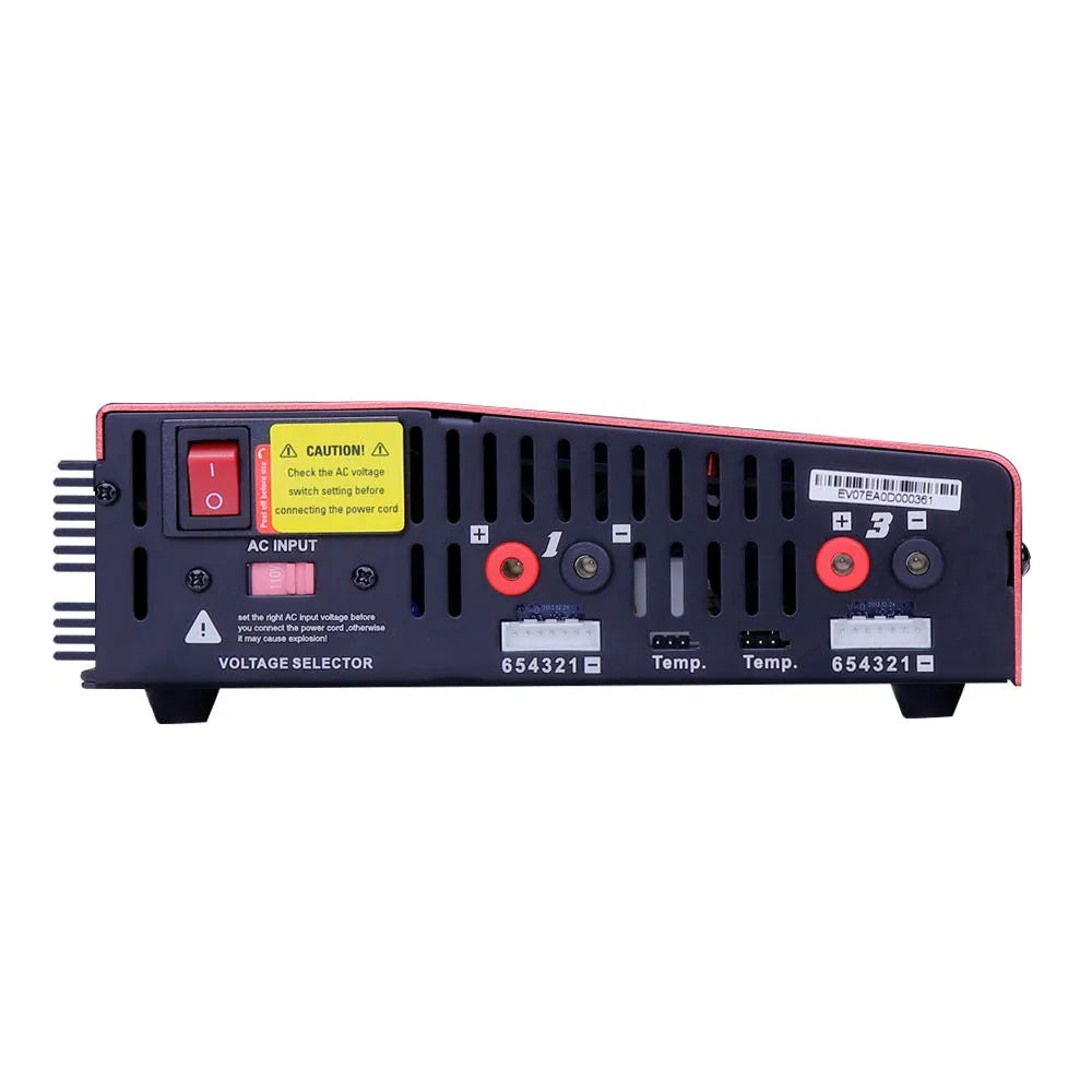 EV-Peak Cq3 100W X 4 RC Multi-Functions 4 Channel Smart Intelligent Balance Charger for Lipo Lihv Life NiMH NiCd Pb Battery Uav