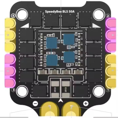 2024 Speedybee F405 V3 50A Stack Bls 50A 4-in-1 Electric Adjustable 30.5 X 30.5 mm Mounting Holes for Fpv