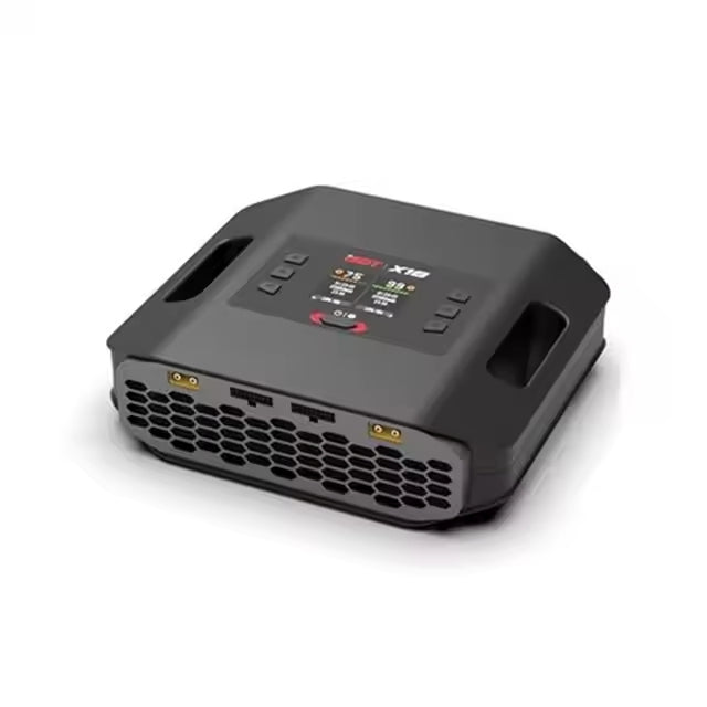Isdt X16 Charger 2X1100W 2X20A Dual Channel Battery Fast Charger for 2-16s Lithium Battery RC Drone Car Boat Model US/EU