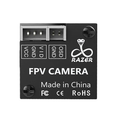 Foxeer Razer Micro/Mn Fpv Camera 1200tvl 1.8mm M8 Lens Camera 4: 3/16: 9 PAL/NTSC Switchable for Traversal Fpv Drone Camera