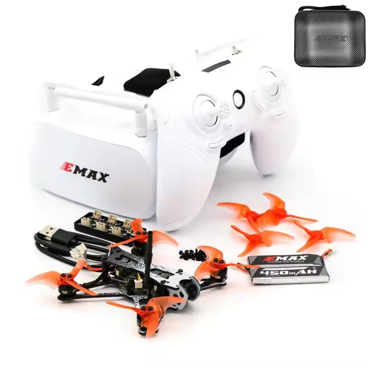 Emax Tinyhawk II Freestyle 115mm 2.5 Inch F4 5A ESC Fpv Racing RC Drone RTF / Bnf Version with Remote Control / Fpv