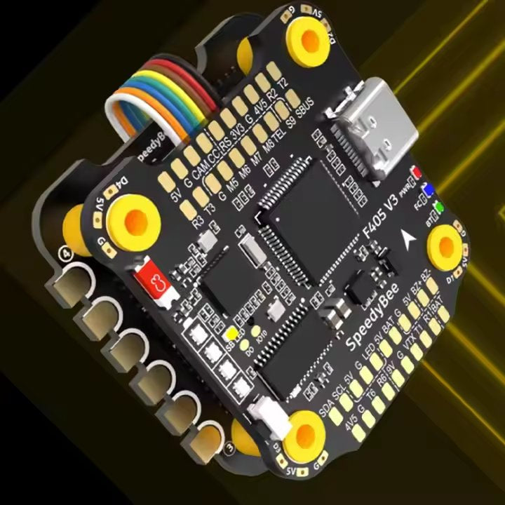 2024 Speedybee F405 V3 50A Stack Bls 50A 4-in-1 Electric Adjustable 30.5 X 30.5 mm Mounting Holes for Fpv