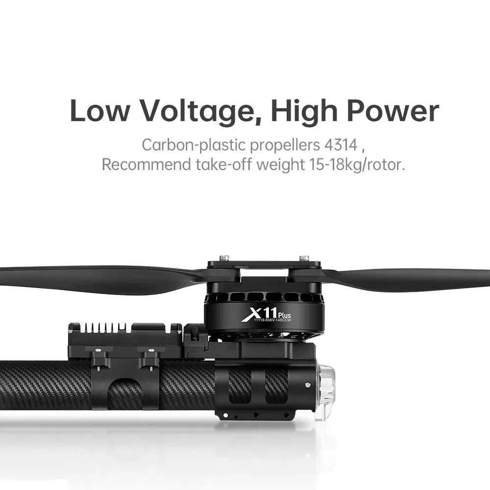 Hobbywing Xrotor X11 Plus Power System 11118-85kv Motor Max Thrust 37kg