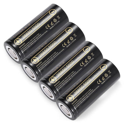 Liitokala Lii-50A 3.7V 26650 5000mAh Lithium Battery 20afpv Genuine 20afpv Digital Batteries in Stock