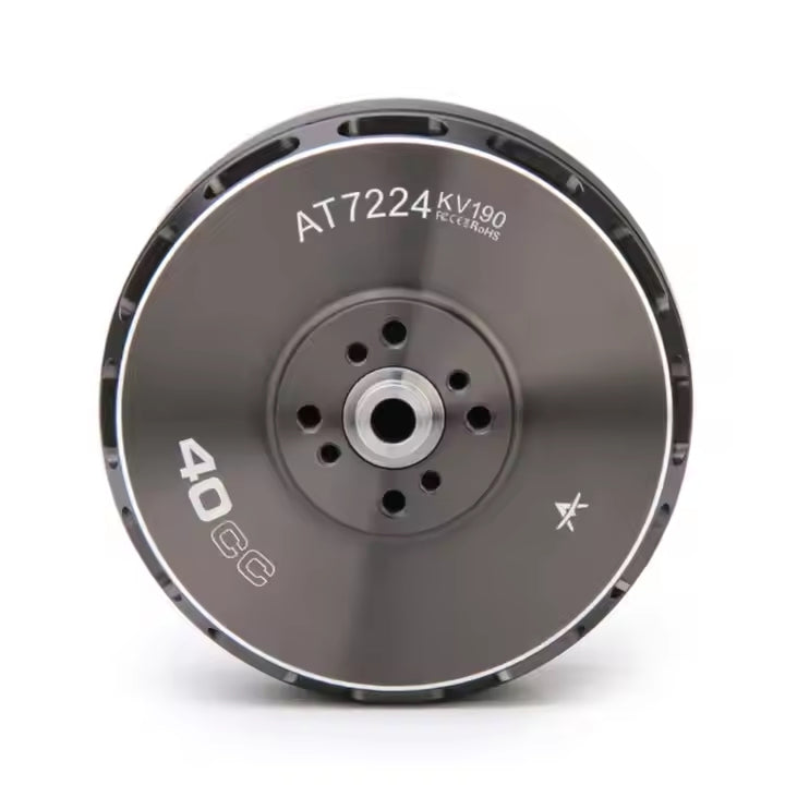 Ligpower At7224 Kv160 Kv190 Long Shaft Brushless DC 10s 12s Brushless Moter