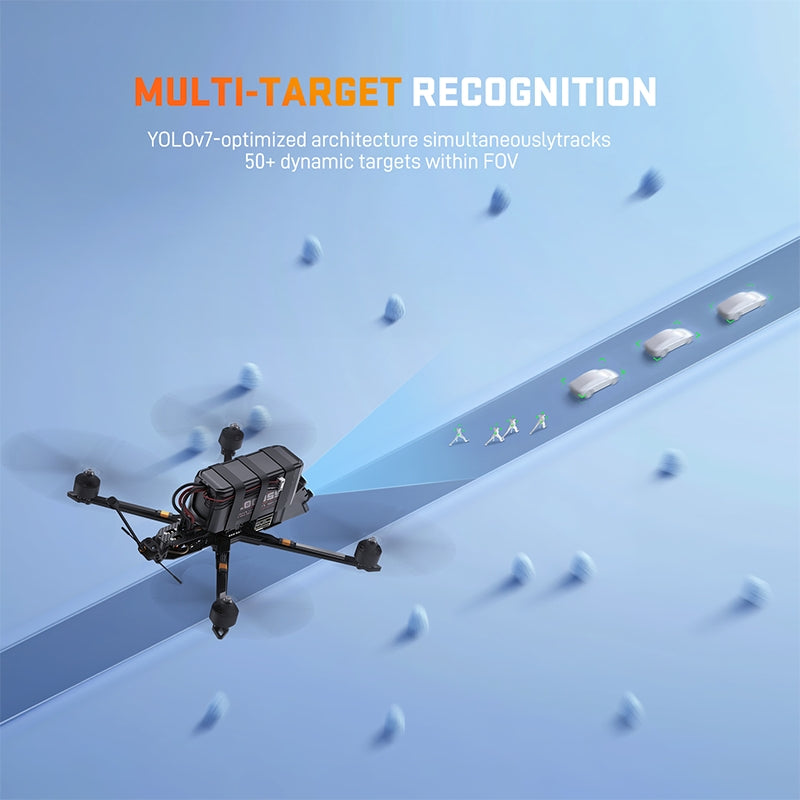 Al Visioncube Dt Racing Fpv Ai Locking Tracking System Drone Thermal Dual Cameras Target Lock Guidance Module Kit