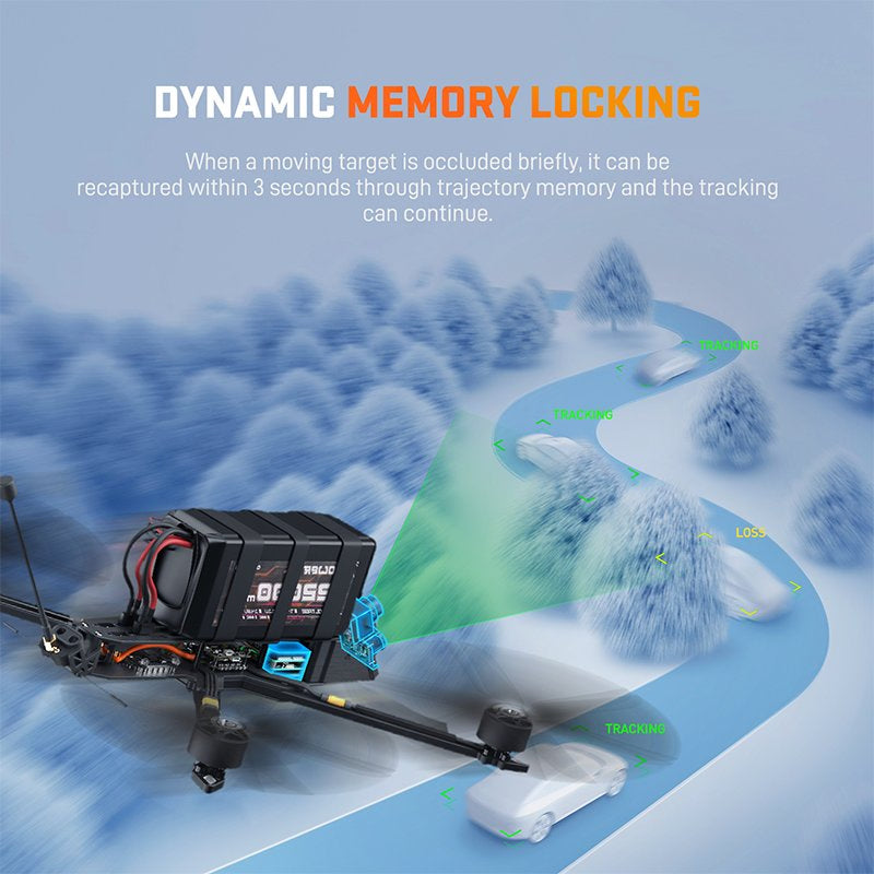 Al Visioncube Dt Racing Fpv Ai Locking Tracking System Drone Thermal Dual Cameras Target Lock Guidance Module Kit