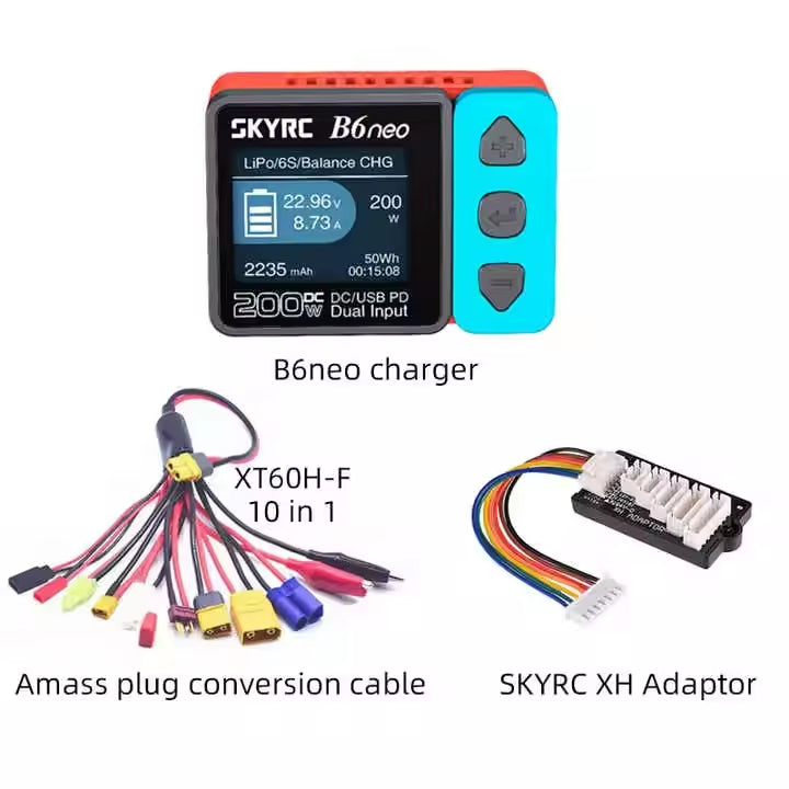 Skyrc B6neo Smart Charger High Power DC200W Pd80W Power Quantity Detector
