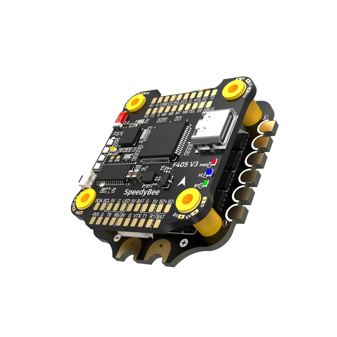 Speedybee Mini F405 V3 Bls 50A 30X30 FC&ESC Stack Type-C USB Port Metal Protection for Camera Flight Controller