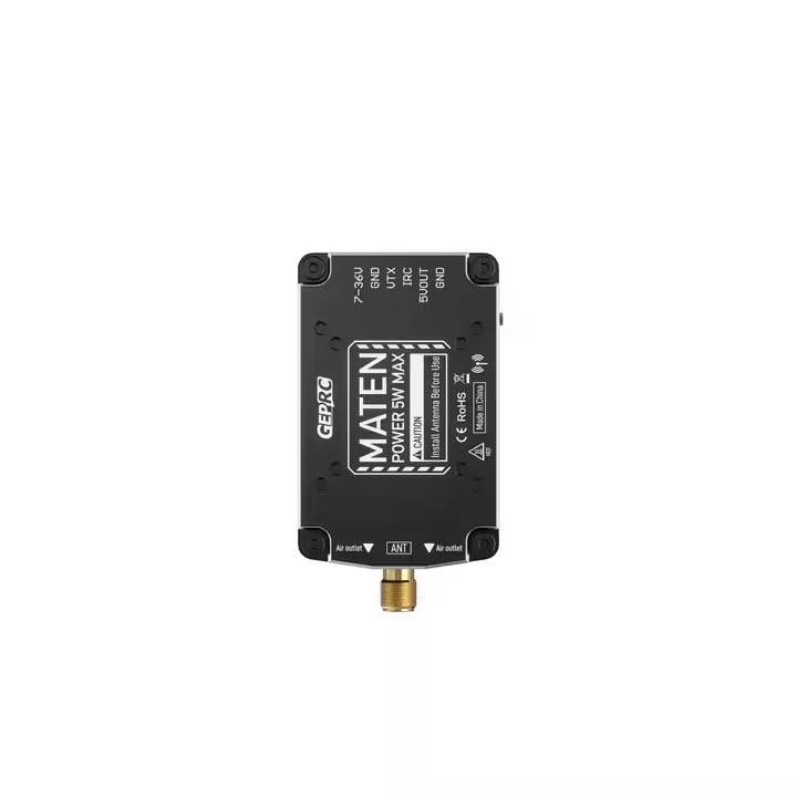 Geprc Maten 1.2g 5W PRO Vtx 5000MW Long Range Flight Irc Tramp Vtx Control Protocol for RC Quadcopter Fpv Airplane Module