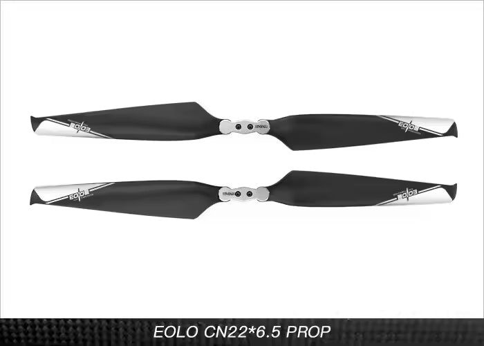 Sunnysky Propeller Eolo Folding for Drone Brushless Motor Propeller with 22*6.5 Inch Carbon Fiber Airplane Propeller