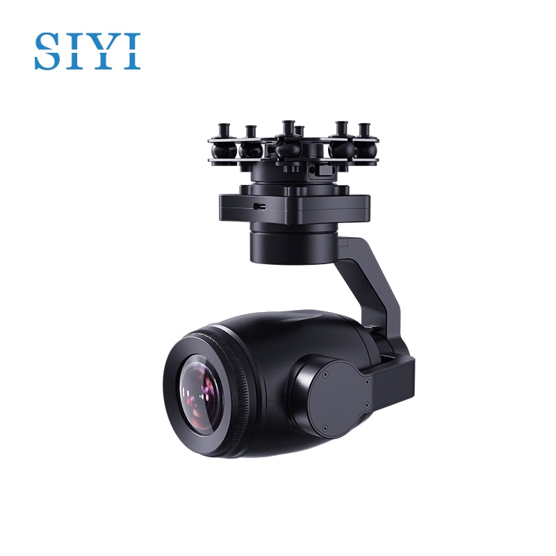 Siyi Zr30 4K 8MP Ultra HD 180X Hybrid 30X Optical Gimbal Camera Hdr Starlight Night Vision 3-Axis Stabilizer Uav Camera Drone Camera