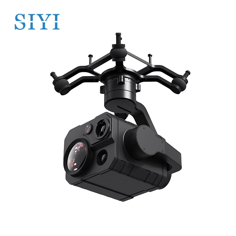 Siyi Zt30 Optical Pod Four Sensors 4K Ai 180X Hybrid Optical Zoom Gimbal Camera Thermal Imaging High Accuracy Laser Range Finder
