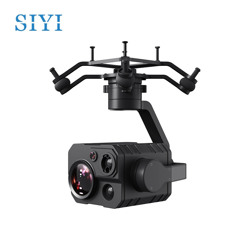 Siyi Zt30 Optical Pod Four Sensors 4K Ai 180X Hybrid Optical Zoom Gimbal Camera Thermal Imaging High Accuracy Laser Range Finder