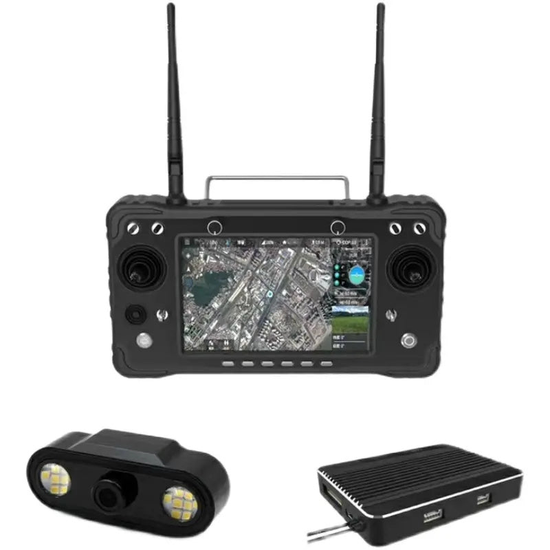Skydroid H16 Remote Control 1080P 7inch IPS HD Screen 10km Transmitter Digital Video Data Receiver Mipi Camera Drone