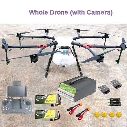 6 Axis 16L Cost-effective Spraying Agriculture Drone with RTK and Camera for Wheat